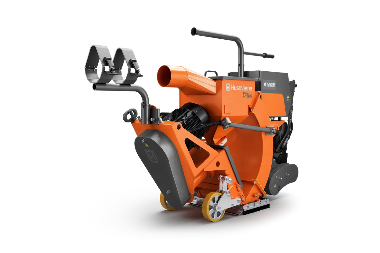 Husqvarna Blastrac 1-15DS Walk-Behind Blast-Cleaning Machine — floor equipment