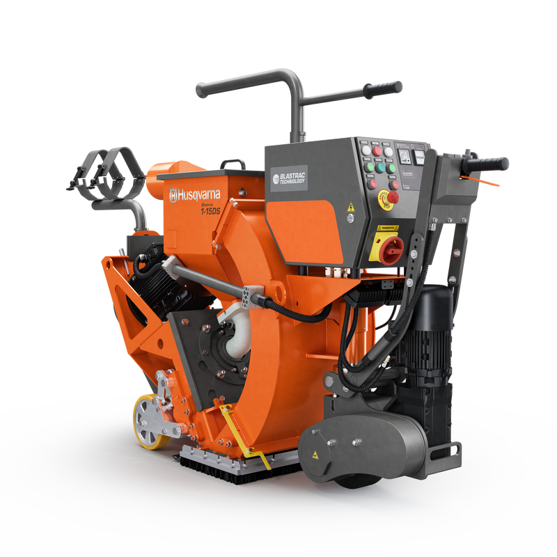 Husqvarna Blastrac 1-15DS Walk-Behind Blast-Cleaning Machine — floor equipment