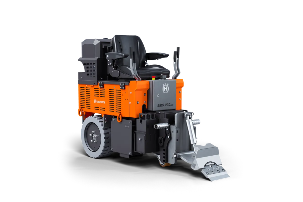 Husqvarna BMS 220ADB Ride On Floor Scraper — floor equipment
