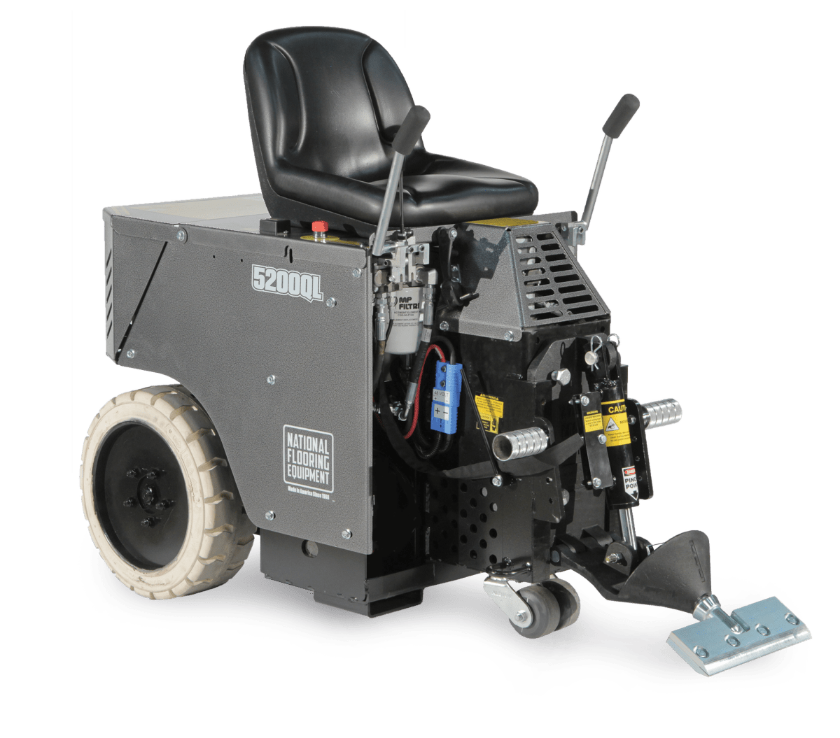 National Equipment Flooring 5200QL Ride-on Scraper — floor equipment