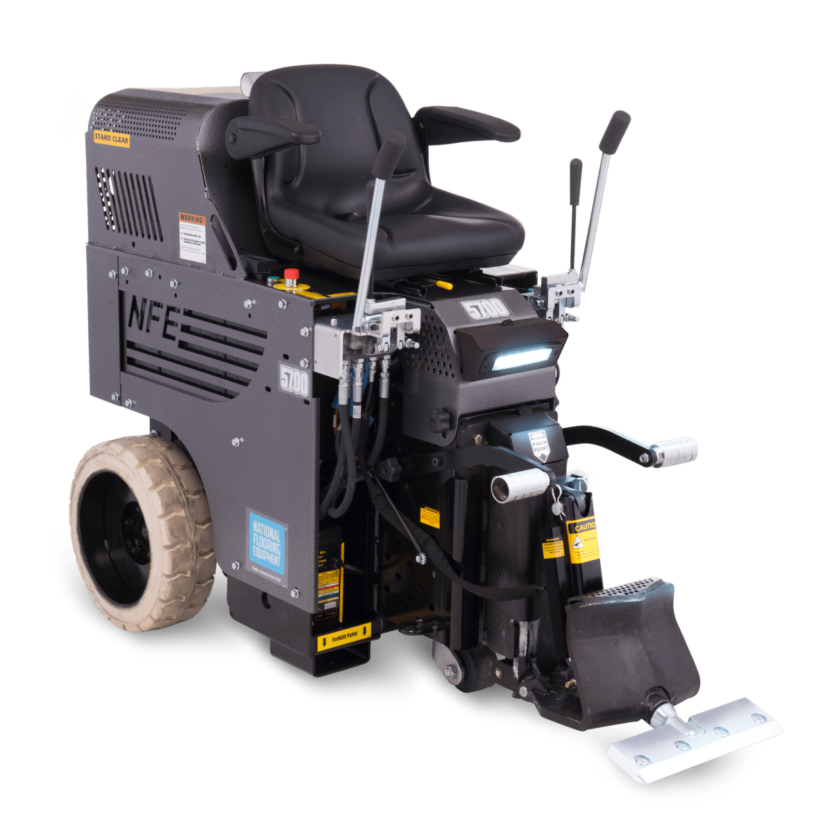 National Flooring Equipment 5700DL Ride-on Scraper — floor equipment