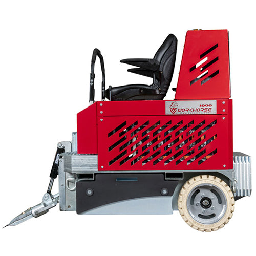 Workhorse 1000e Battery Ride-On Floor Scraper — floor equipment